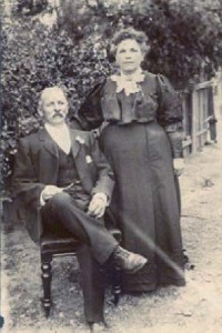 Kate Howard and her husband George Cole 